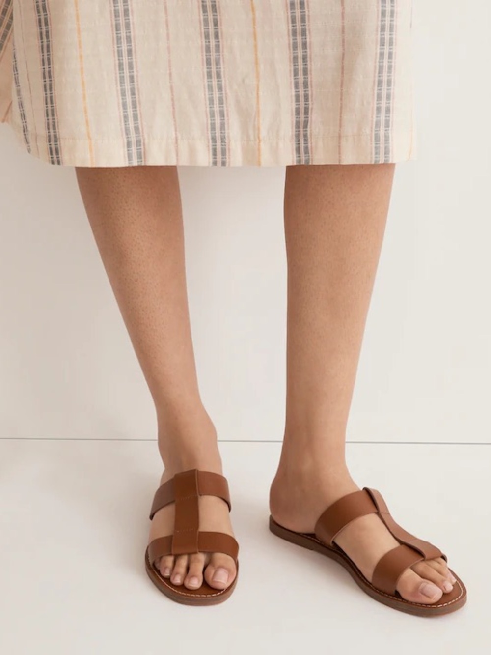 Madewell the Boardwalks T-Strap Slide Sandals - Picture 8 of 9